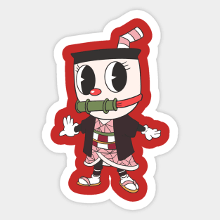 Cuphead Sticker